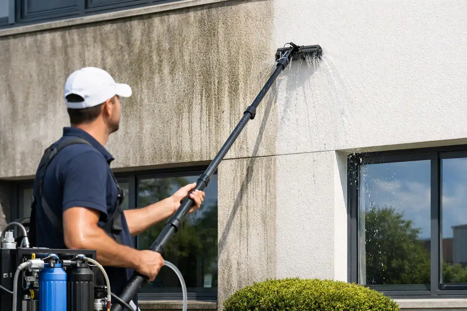 Pourquoi l’osmose inverse nettoie les façades